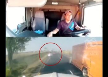 Tráiler vuelca en la México-Pachuca tras maniobra imprudente de un Kia