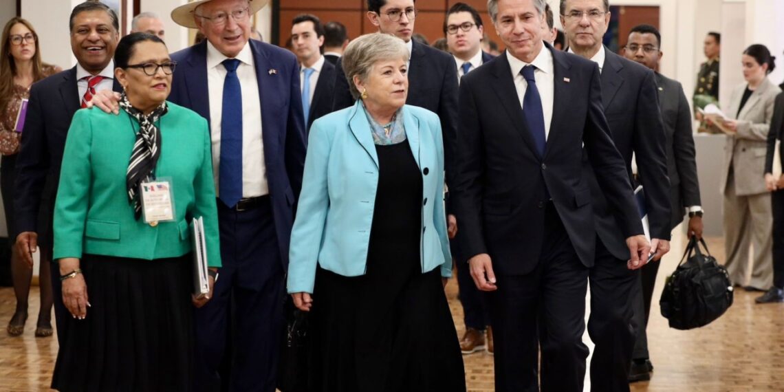 “Es imperativo detener el tráfico de armas”, dice Rosa Icela Rodríguez en encuentro de Alto Nivel