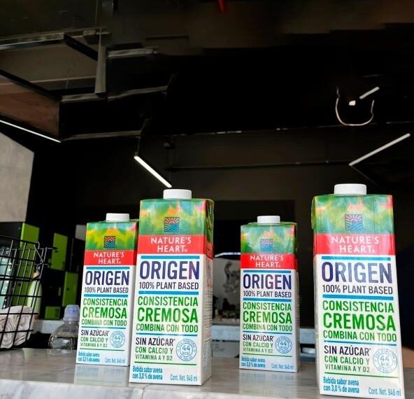 Nueva bebida ORIGEN de Nature’s Heart, 100% plant based que revoluciona la categoría de bebidas vegetales