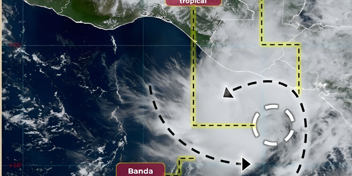 Tormenta ‘Pilar’ se ubica al suroeste de las costas de Guerrero