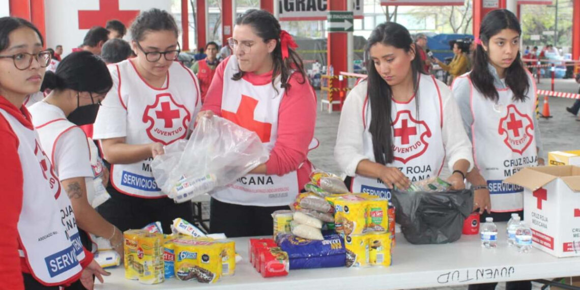 Cruz Roja exhorta a la población a seguir donando para apoyar a los damnificados en Guerrero