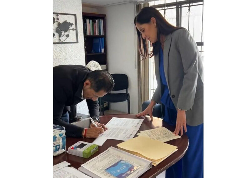 Entrega alcaldesa Limón al congreso CDMX licencia por 15 días