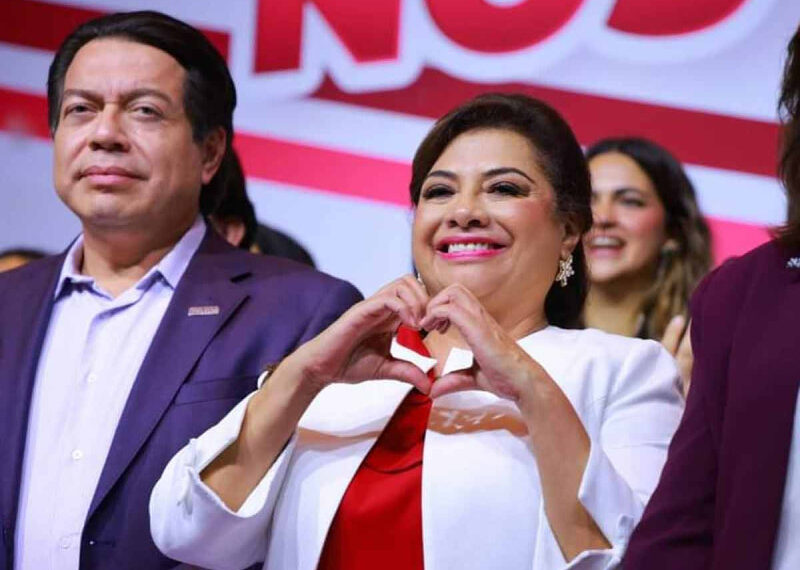 Clara Brugada, virtual candidata de Morena a CDMX