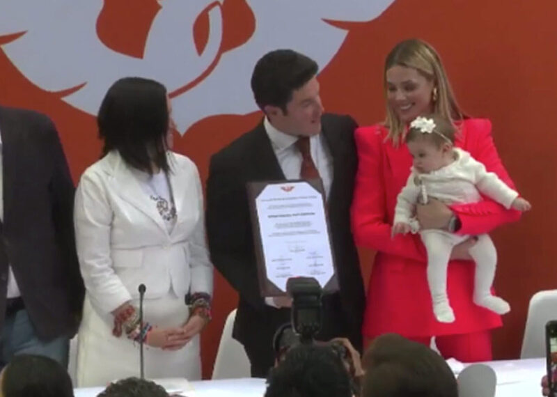 Samuel García se registra como precandidato a la Presidencia por MC