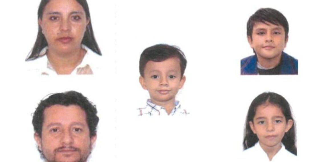 Desaparece familia colombiana con 3 niños en Zacatecas