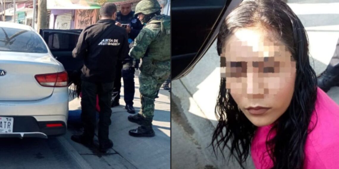 Detienen a mujer con restos humanos en su auto en Tonalá, Jalisco