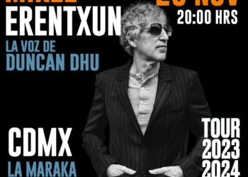 Llega Mikel Erentxun en un show intimo a México