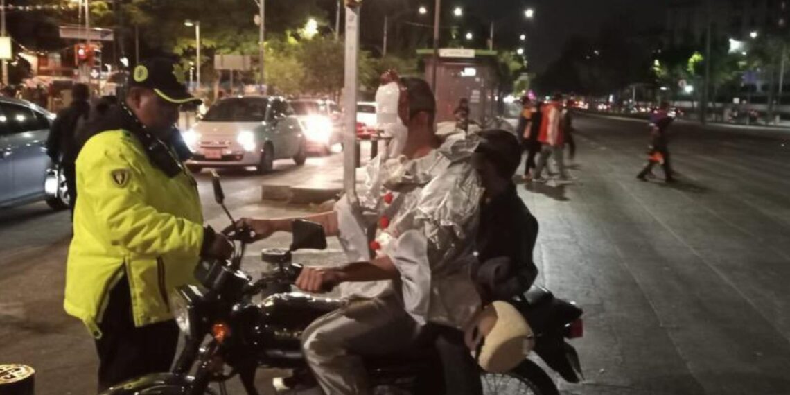 Terminan 95 motos en el corralón tras “Mega Rodada del Terror”