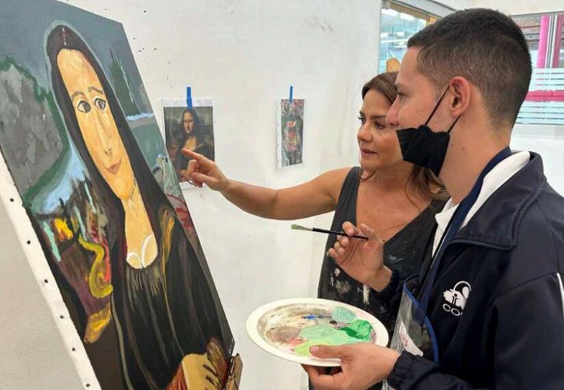 El Sistema Creación abre la muestra “Lo no visible a través de arte”, en la Biblioteca Vasconcelos