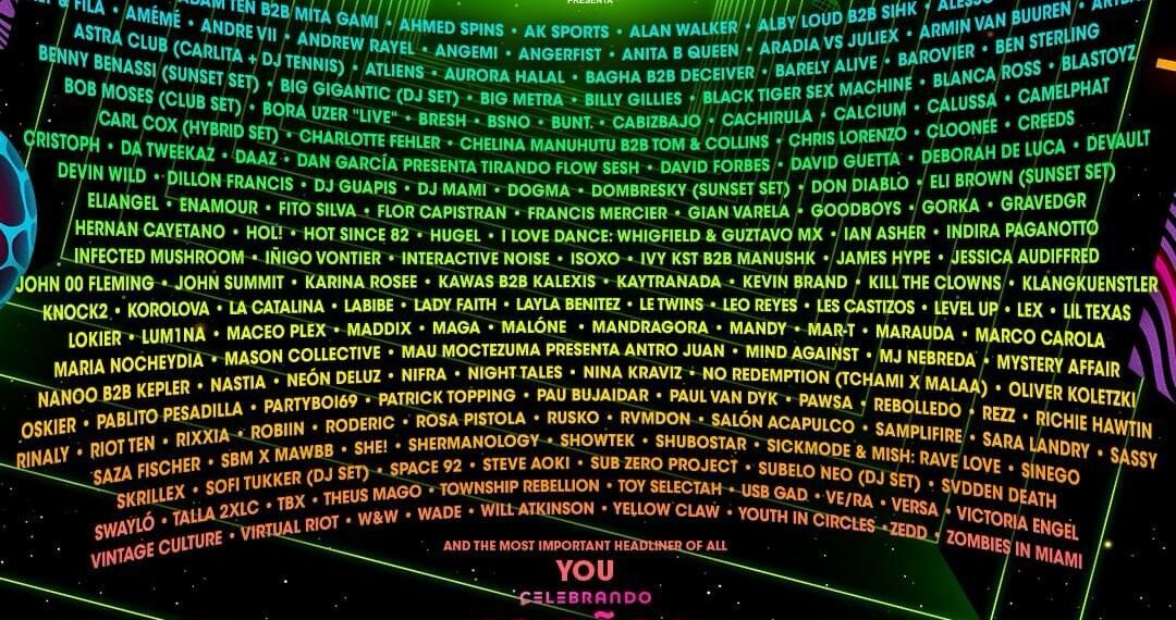 EDC y Dos Equis® celebrarán a lo grande su 10° edición con Skrillex, David Guetta, Steve Aoki, e increíbles sorpresas