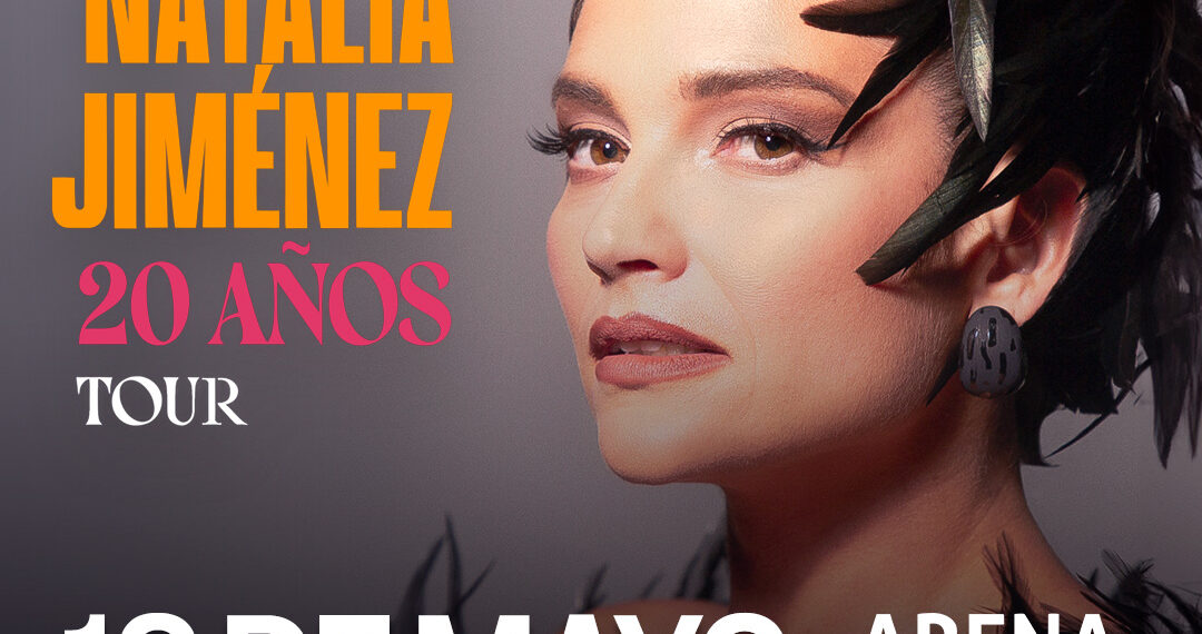 Natalia Jiménez Presentando su gira “Antología 20 años Tour”