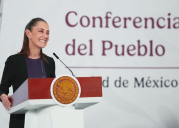 Sheinbaum defiende perdón solicitado por AMLO
