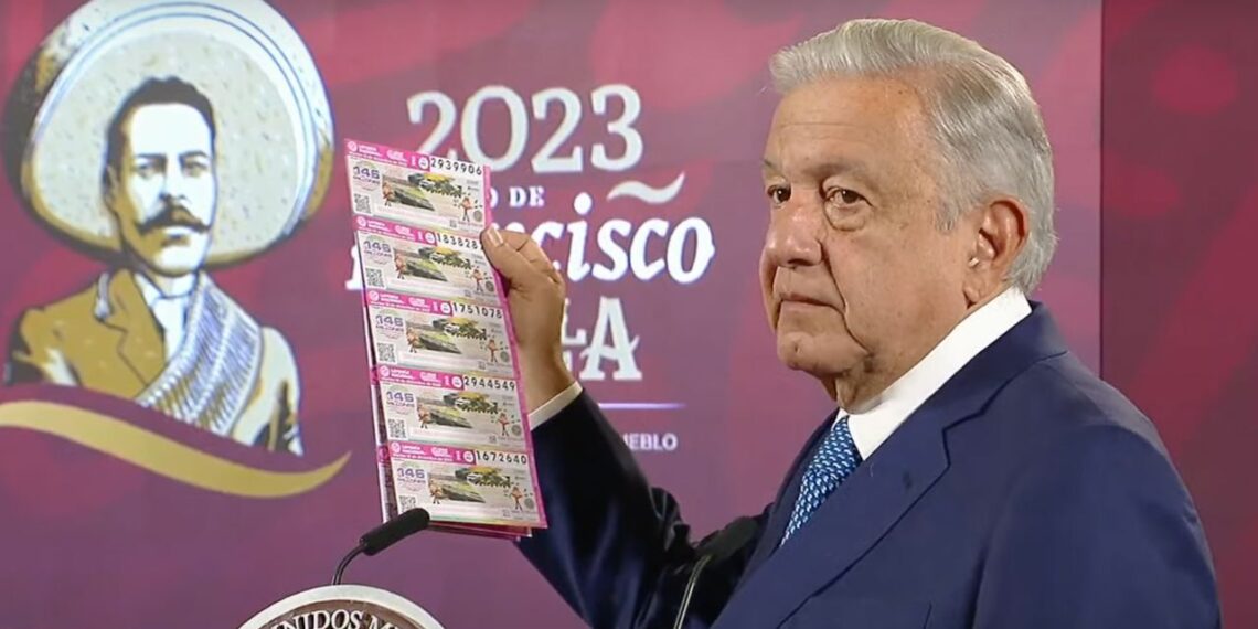 AMLO anuncia sorteo especial de Lotería Nacional el 19 de diciembre