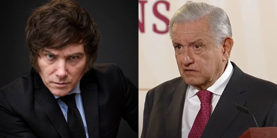 AMLO pinta su raya con Javier Milei