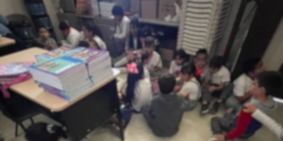 Viven niños momento de pánico en escuela por balacera en Sonora