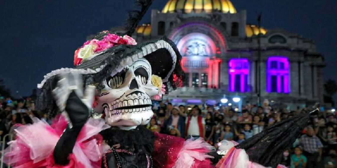 Hay operativo en el Desfile de Día de Muertos CDMX 2023