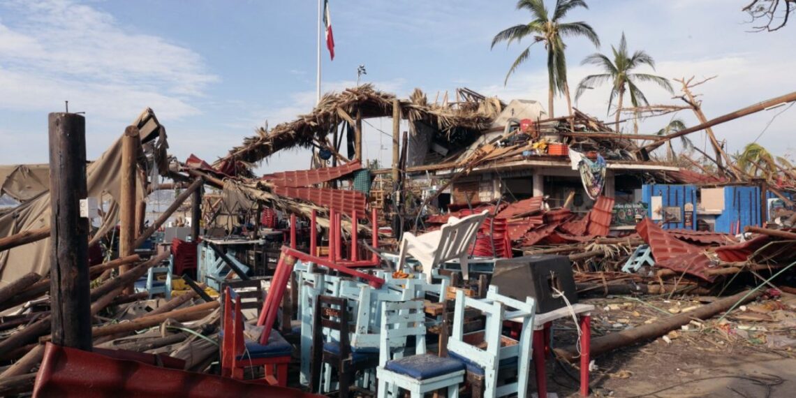 Sube a 50 cifra de muertos en Guerrero tras huracán ‘Otis’