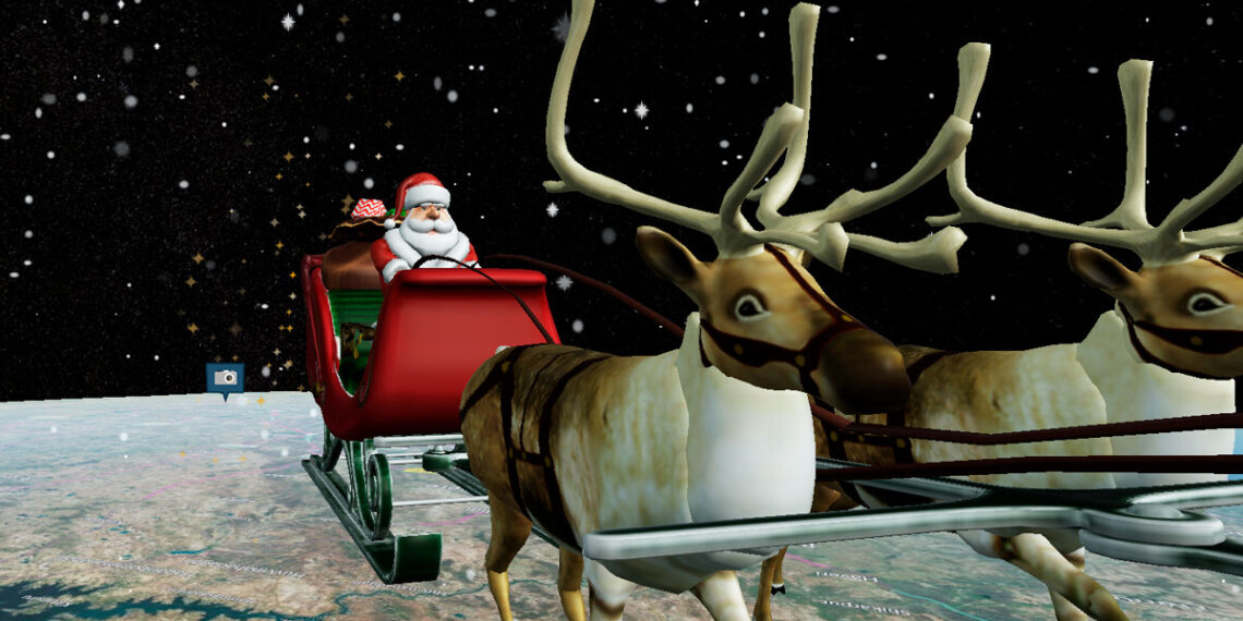 Cómo seguir a Santa Claus y conocer la hora de su llegada a México