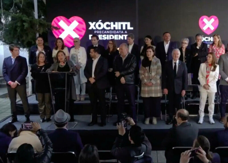 Xóchitl Gálvez presenta su equipo de campaña rumbo a 2024