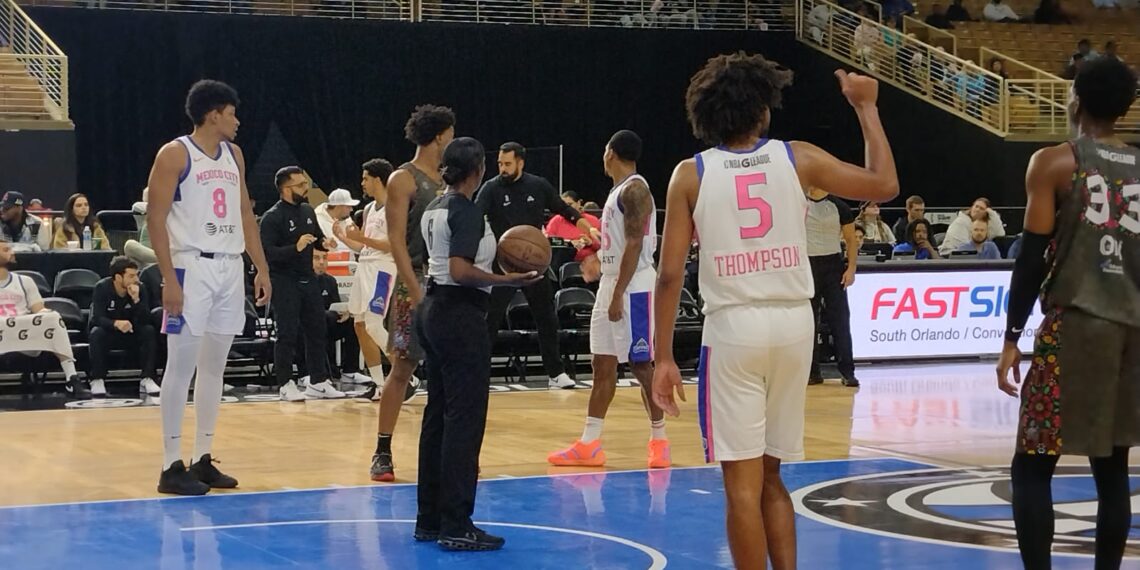 Gran partido de basquetbol Showcase Cup Osceola Magic contra Capitanes CDMX