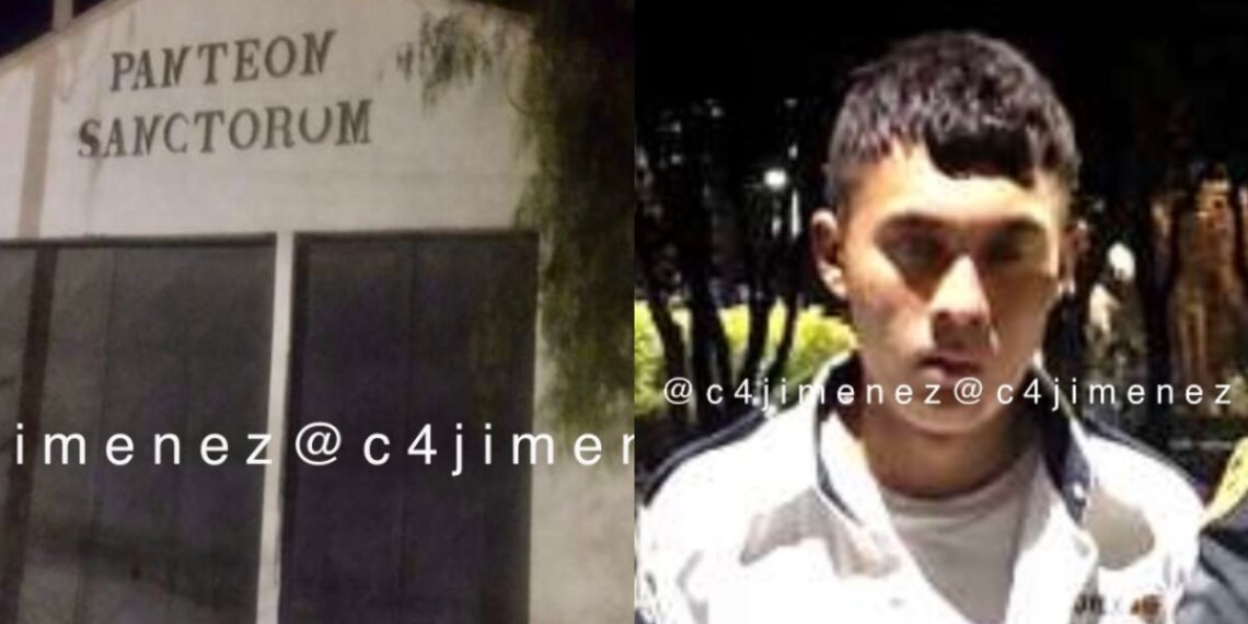 Arrestan a hombre que intentó abusar de joven en un panteón en la Miguel Hidalgo