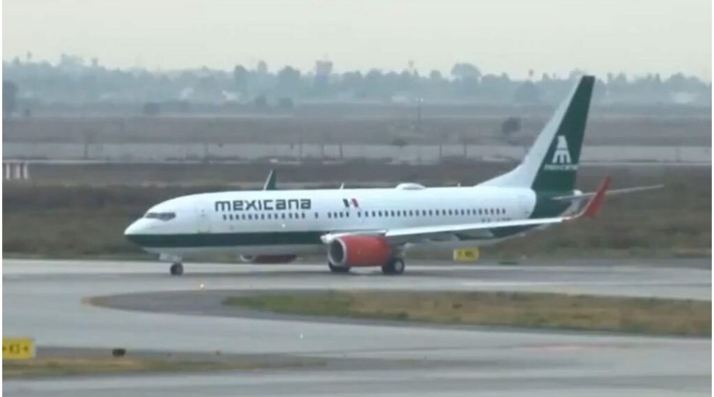 Primer vuelo de Mexicana de Aviación es desviado a Yucatán