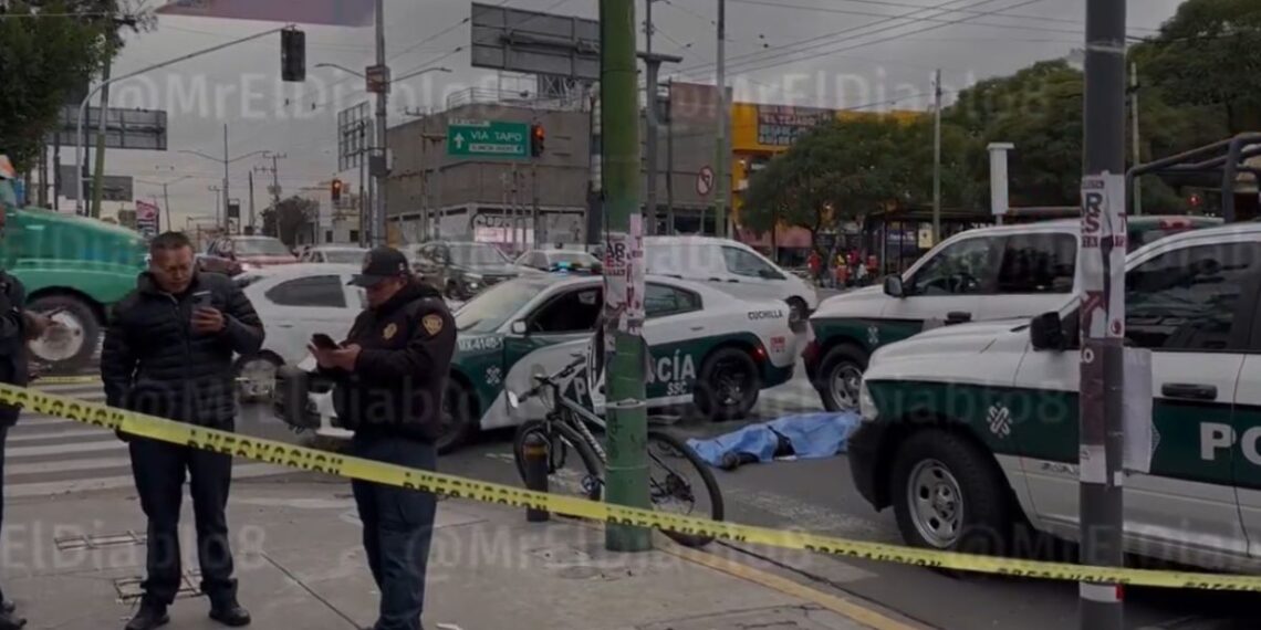 Camión de basura atropella a ciclista en la Gustavo A. Madero