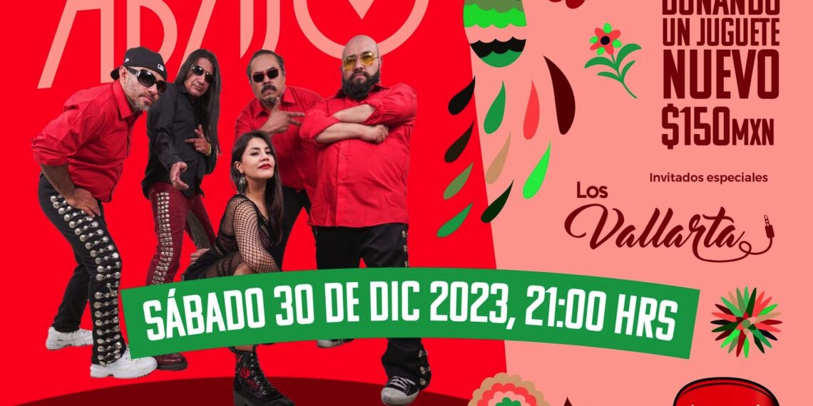 Concierto con causa de “los de abajo” en  Rock son Izcalli esté 30 de diciembre