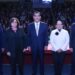 Rosa Icela Rodríguez asiste al informe de Sergio Salomón en representación de AMLO