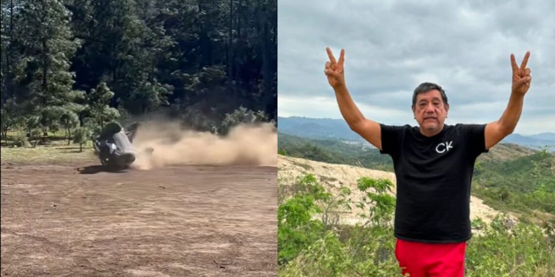 El senador Félix Salgado Macedonio sufre accidente en un razer en Guerrero