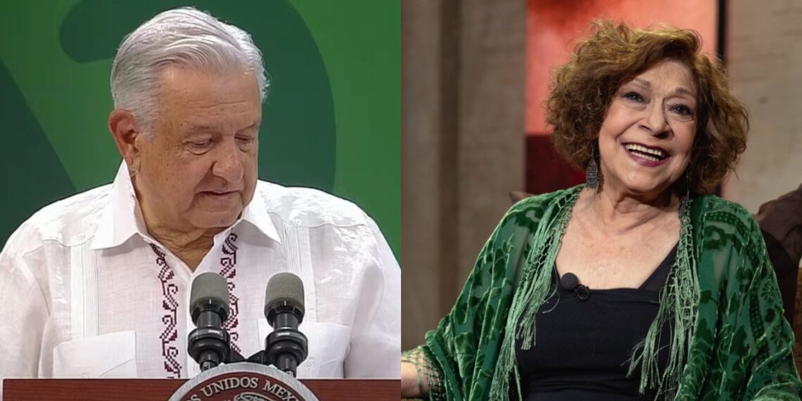 “La recordamos con afecto”: AMLO lamenta muerte de Cristina Pacheco
