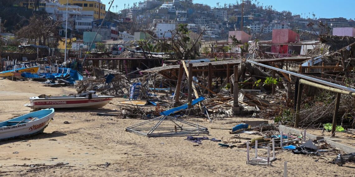 Huracán ‘Otis’ causa 52 muertes y 32 desapariciones en Guerrero