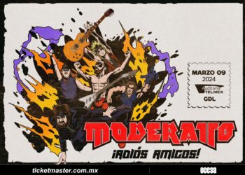 ¡ADIÓS, AMIGOS! El último concierto de Moderatto llega a Guadalajara News ¡ADIÓS, AMIGOS! El último concierto de Moderatto llega a Guadalajara