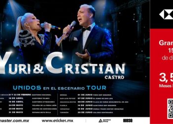 Yuri & Cristian Castro anuncian fechas de su gira en conjunto