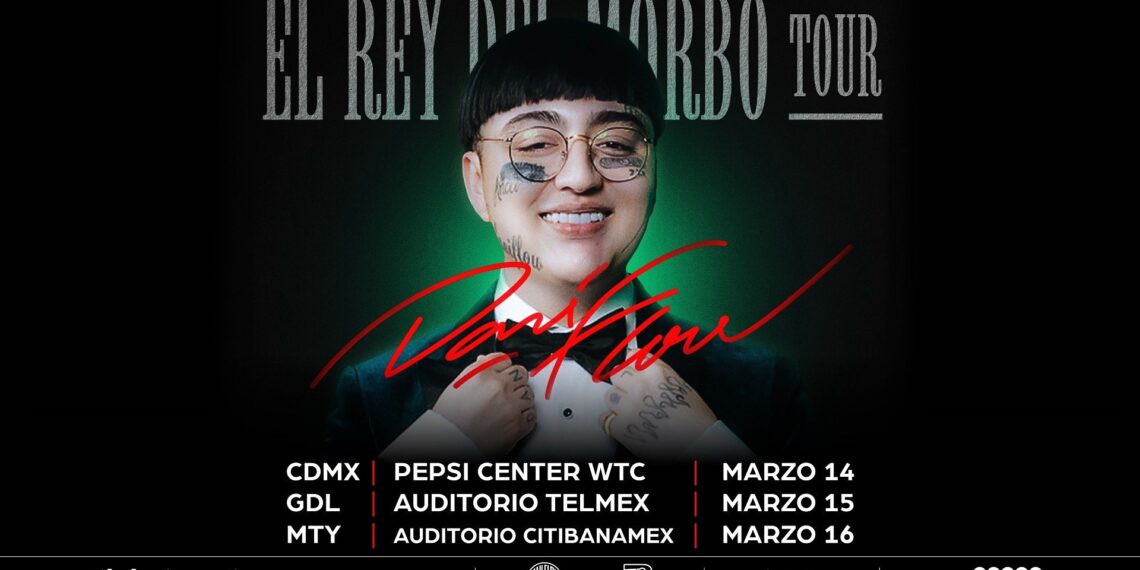 Dani Flow anuncia su nuevo tour por la República Mexicana