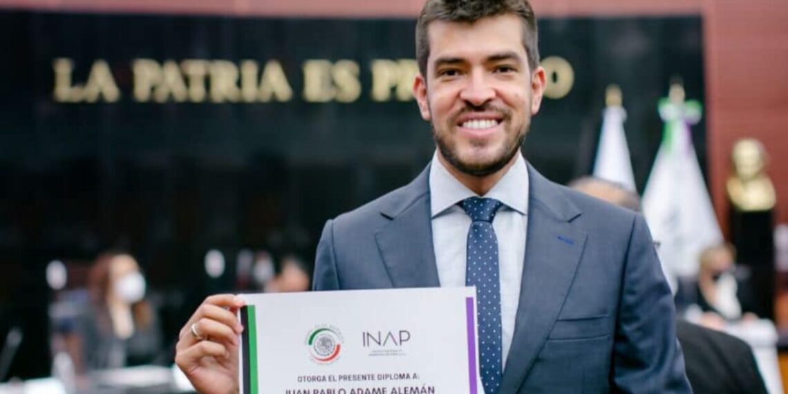 Murió a los 38 años, el senador suplente, Juan Pablo Adame