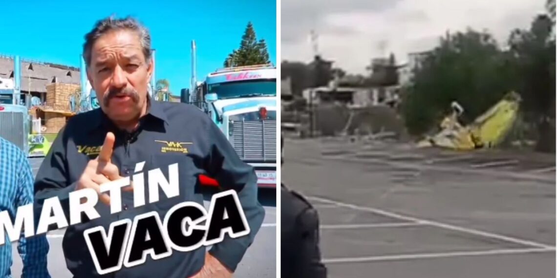 Martín Vaca de ‘Mexicánicos’ sufre accidente aéreo en Hidalgo