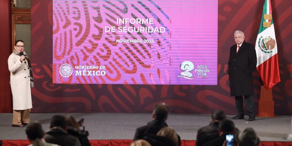 Caen delitos de fuero federal 29.8% en comparación con diciembre de 2018: Rosa Icela Rodríguez