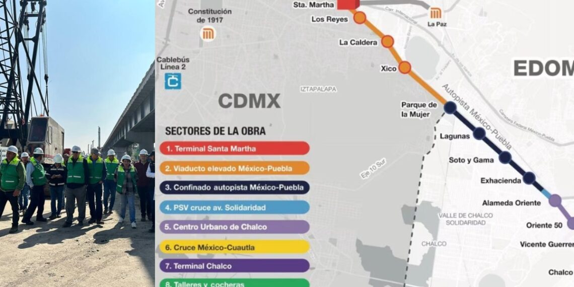 Cerrarán por 12 días lateral de la autopista México-Puebla por trolebús