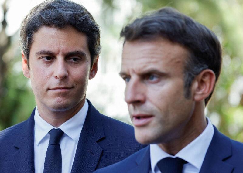 Macron nombra a Gabriel Attal como primer ministro de Francia