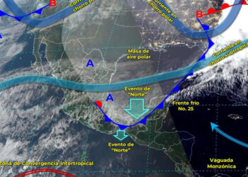 Por el frente frío 17 siguen las bajas temperaturas en México