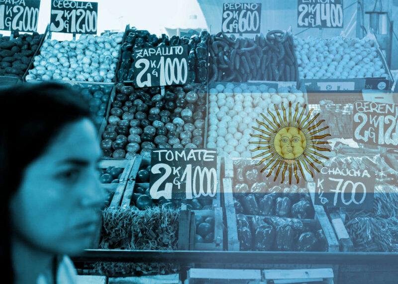 Inflación en Argentina llega al 211.4% en 2023… y desbanca del podio a Venezuela