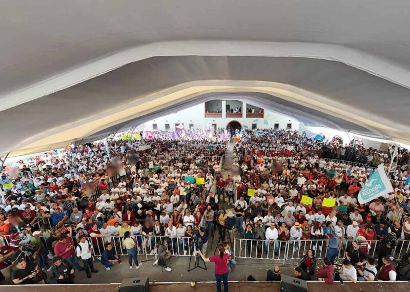 4T seguirá representando al pueblo, señala Sheinbaum