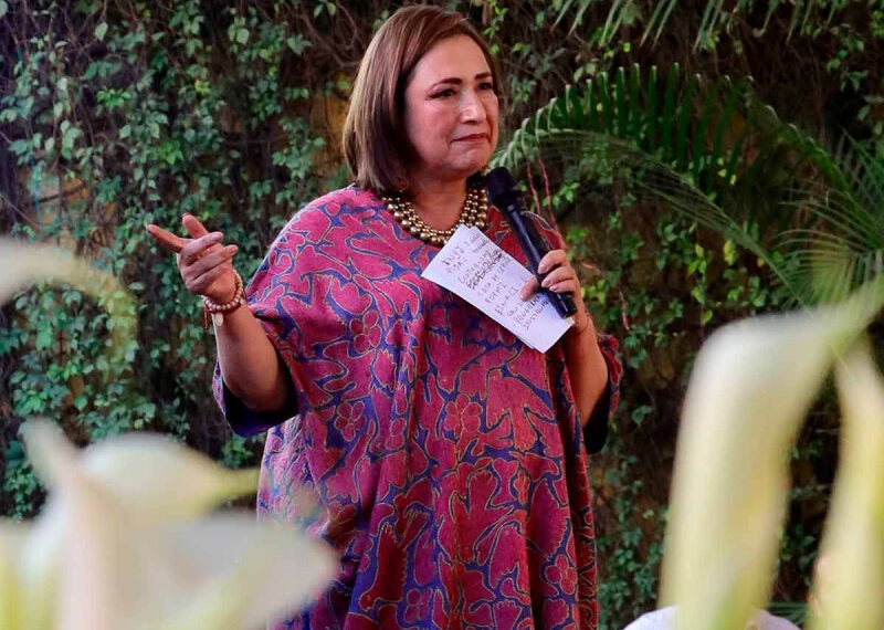 Plantea Xóchitl Gálvez tecnología, inteligencia y mano firme contra el crimen