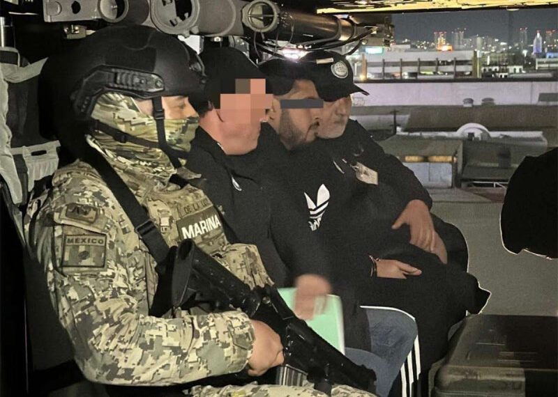 Trasladan a ‘La Kena’ en impresionante dispositivo de seguridad, no confirman su destino