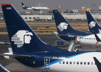 Aeroméxico mantiene en tierra 19 aviones Boeing tras incidente con Alaska Airlines