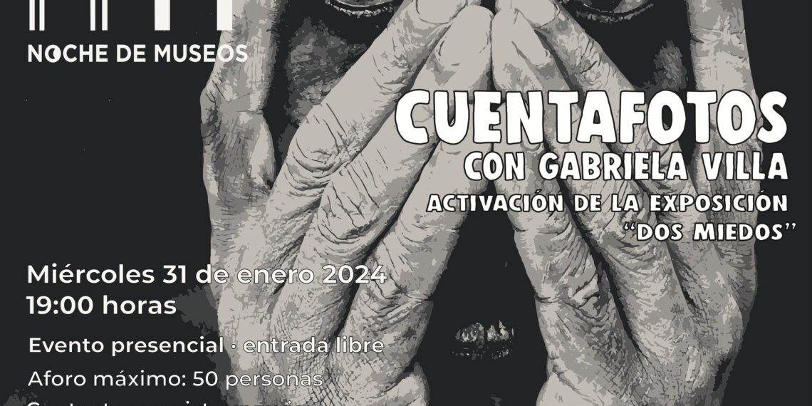 Cuentafotos, activación de la exposición Dos miedos, con Gabriela Villa