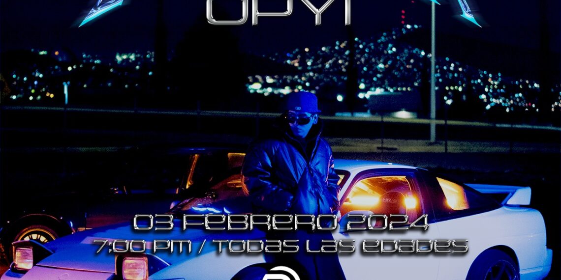 Víctor Yael García Zenteno, conocido artísticamente como OPYI llega a la CDMX