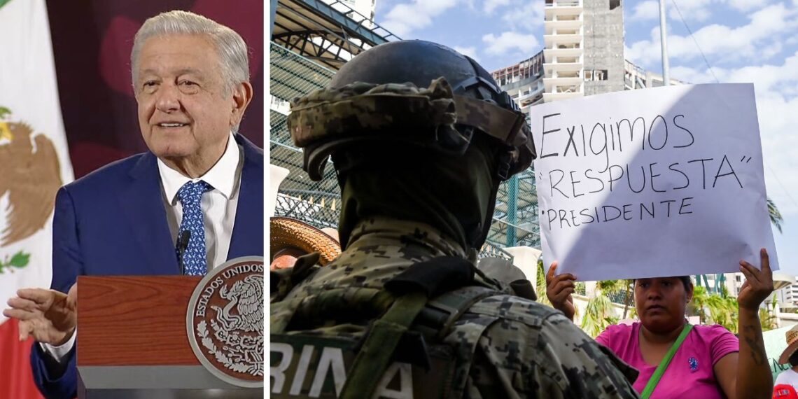 Evitando emboscadas, AMLO no visitará colonias afectadas en Acapulco
