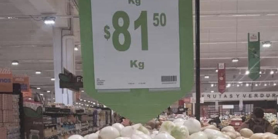Cebolla, el precio más alto en 26 años… ¡Adiós a los aros!